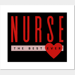 Nurse the best ever design Posters and Art